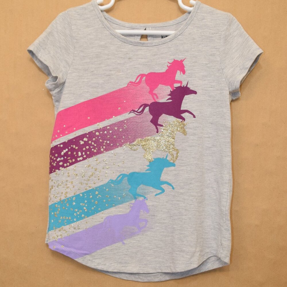 Jumping Beans Girl's Size 5 Unicorn Graphic Tee